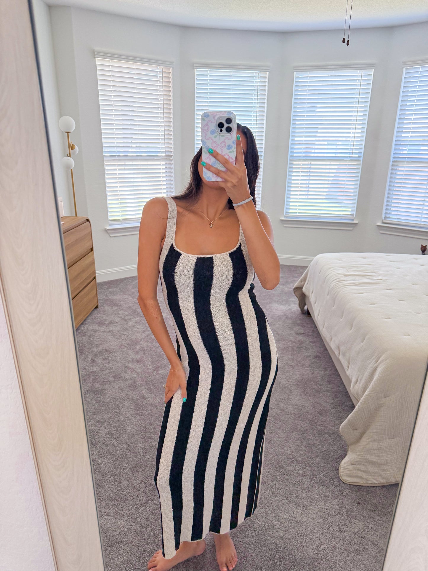 dreamy night maxi dress