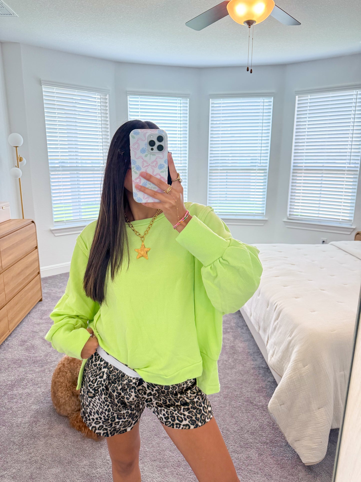 chic leopard shorts
