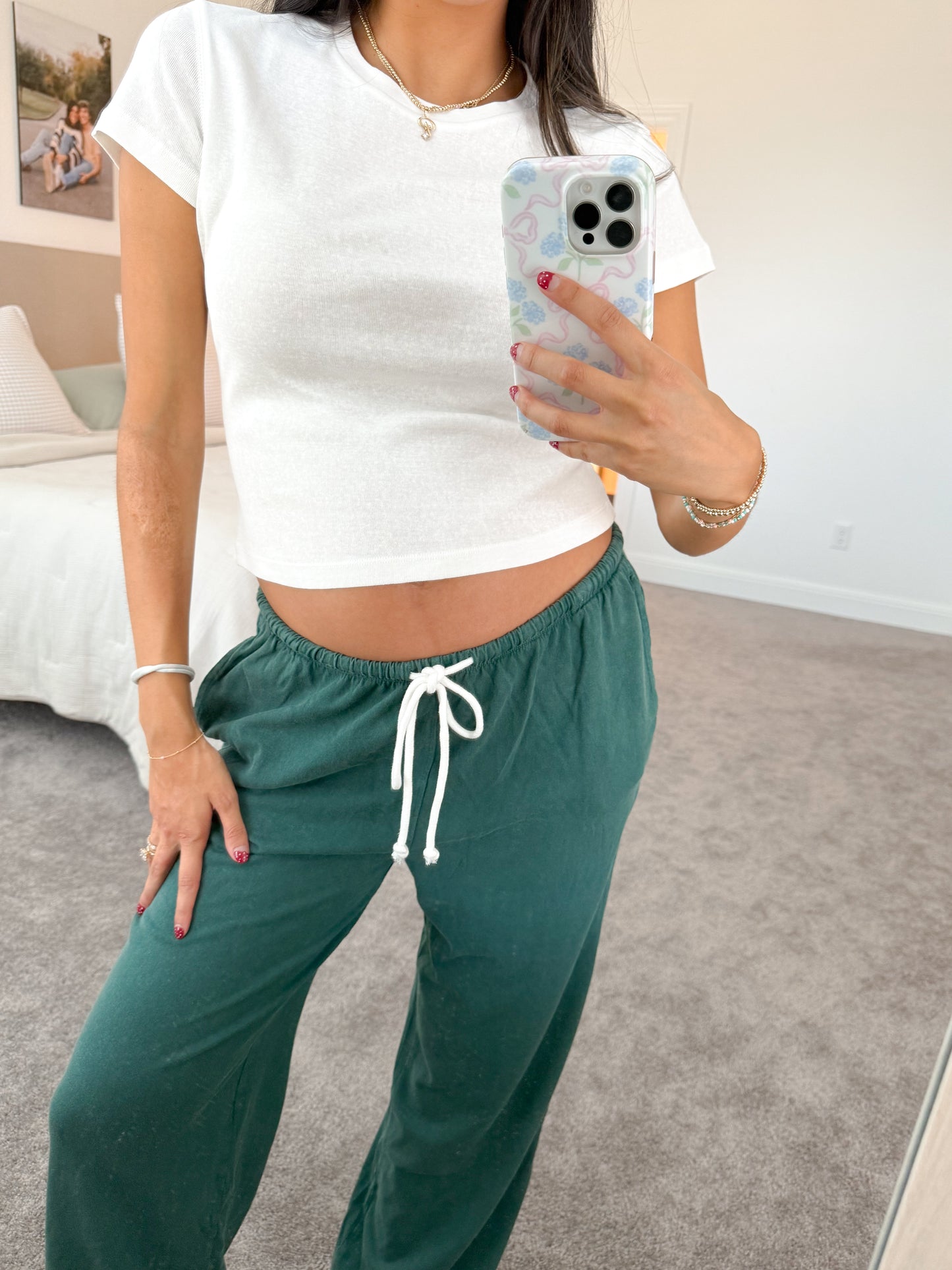 the Brandy drawstring pants -JADE