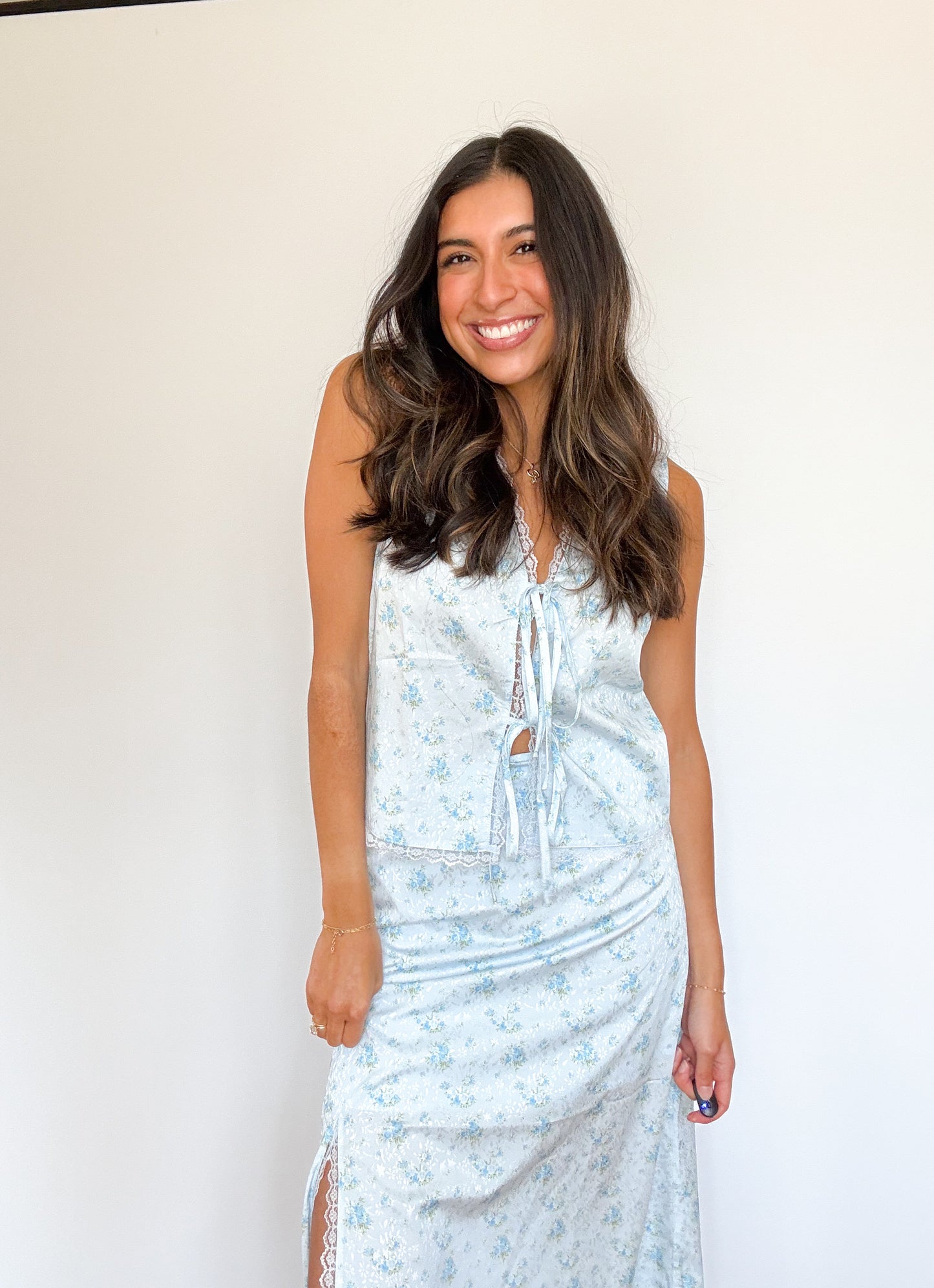 love shack top -BLUE