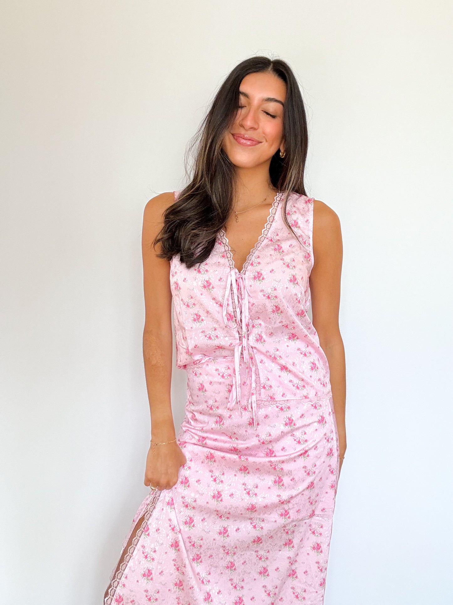 love shack top -PINK