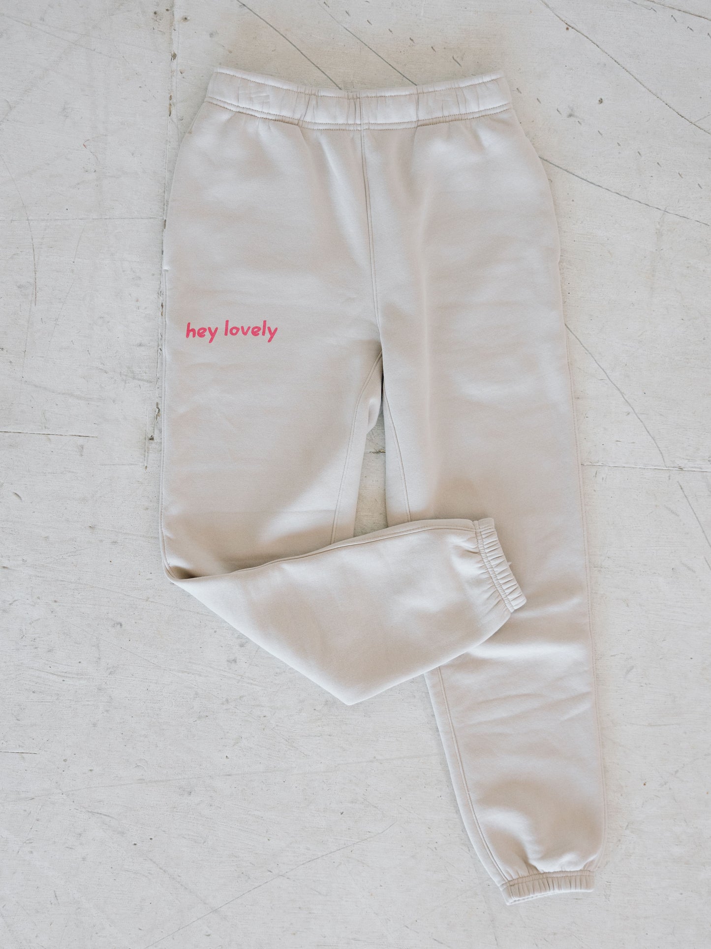 HEY LOVELY SWEAT SET -SWEATPANTS