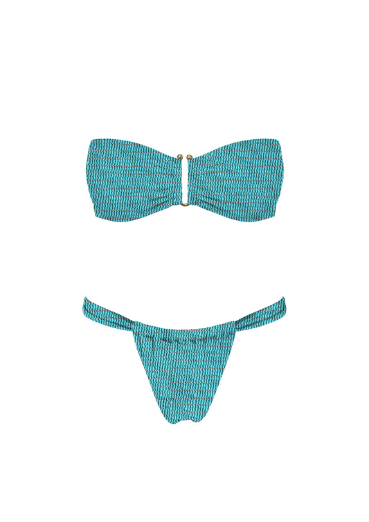 aqua bliss bikini set