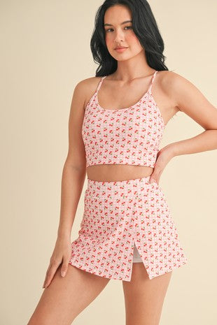 cherry rose tank
