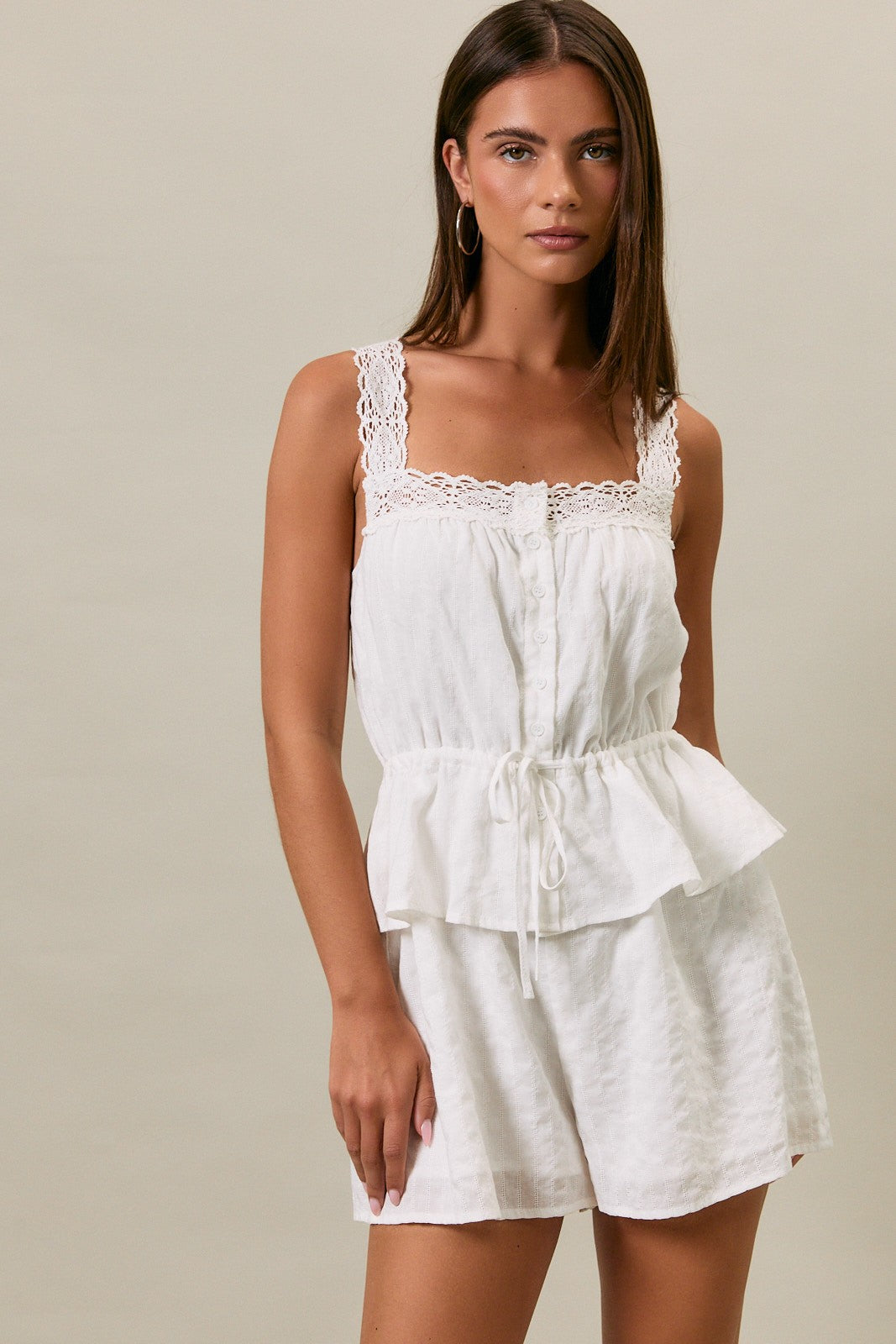 ditsy love romper
