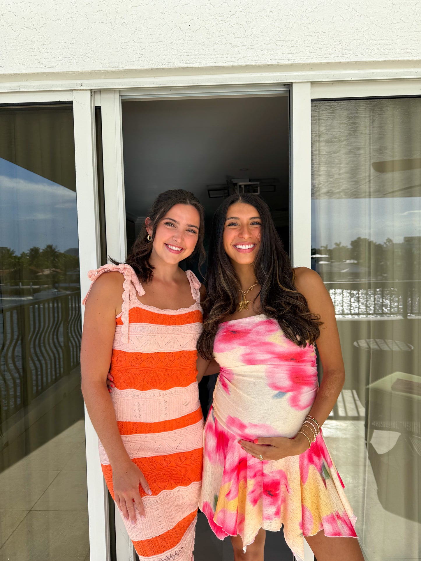 orange dream maxi dress