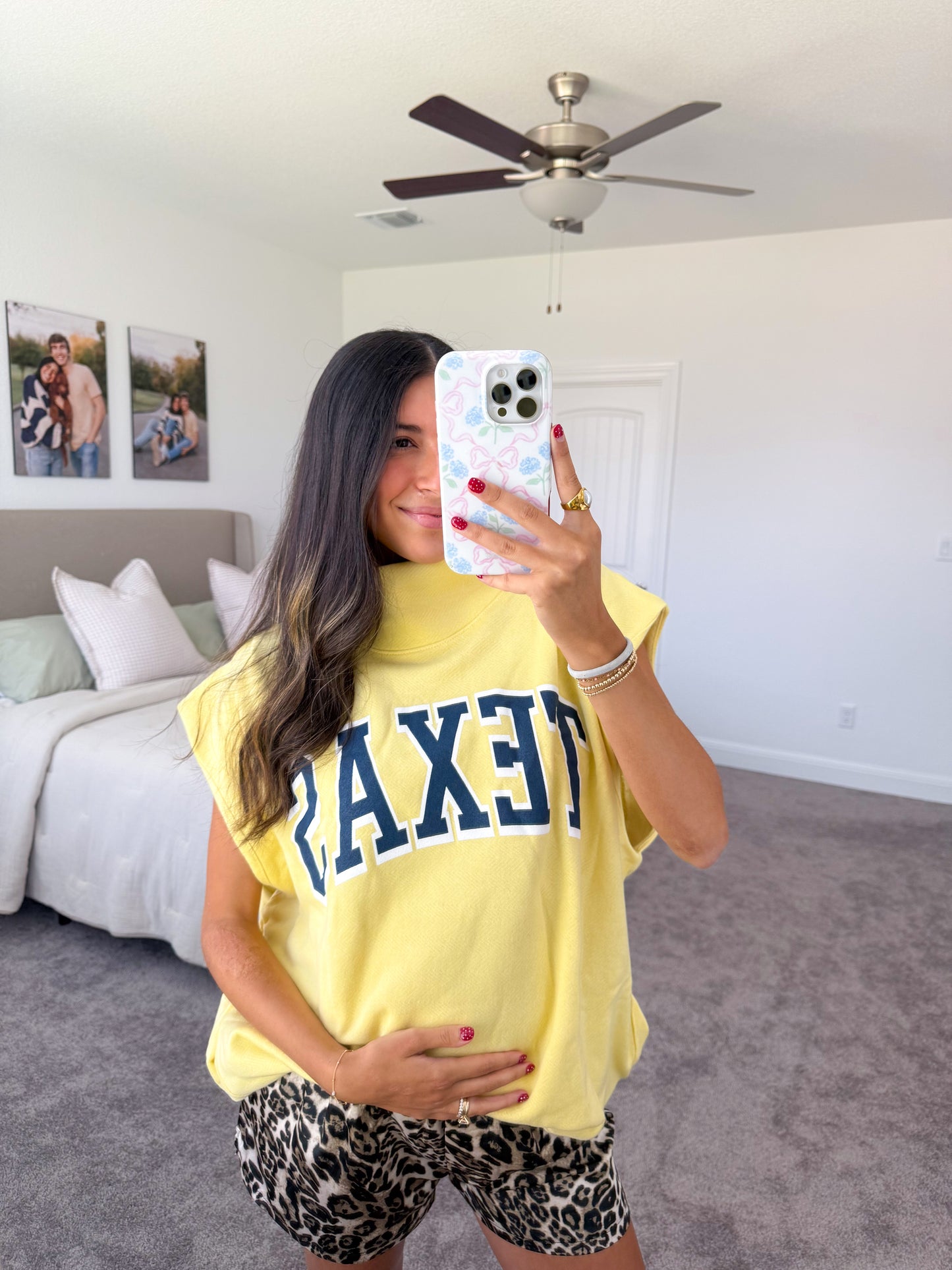TX forever mockneck
