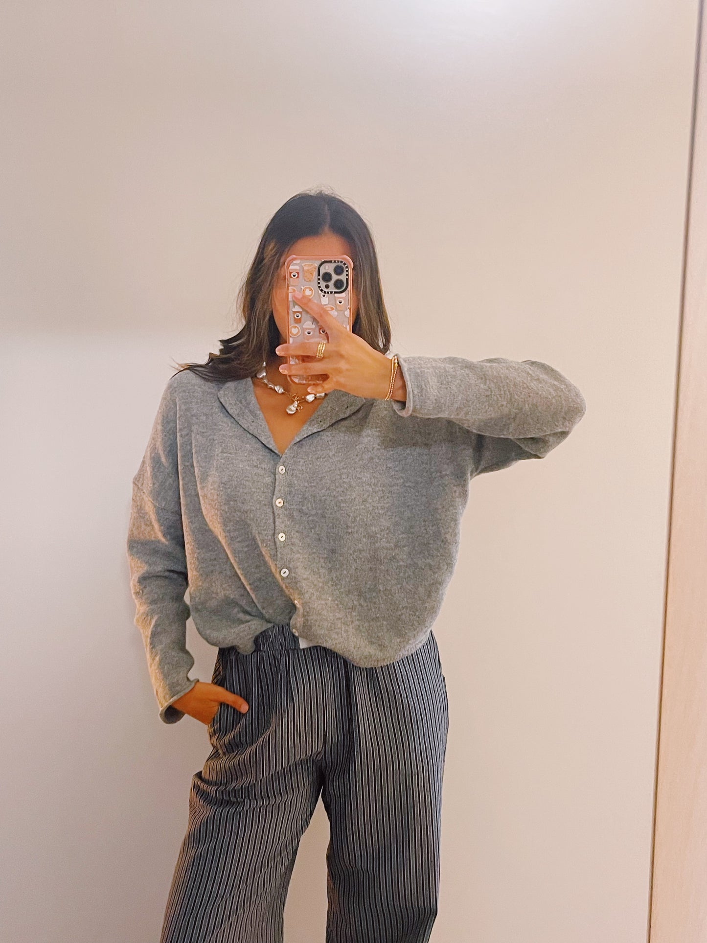 the Lorie cardigan -H. GREY