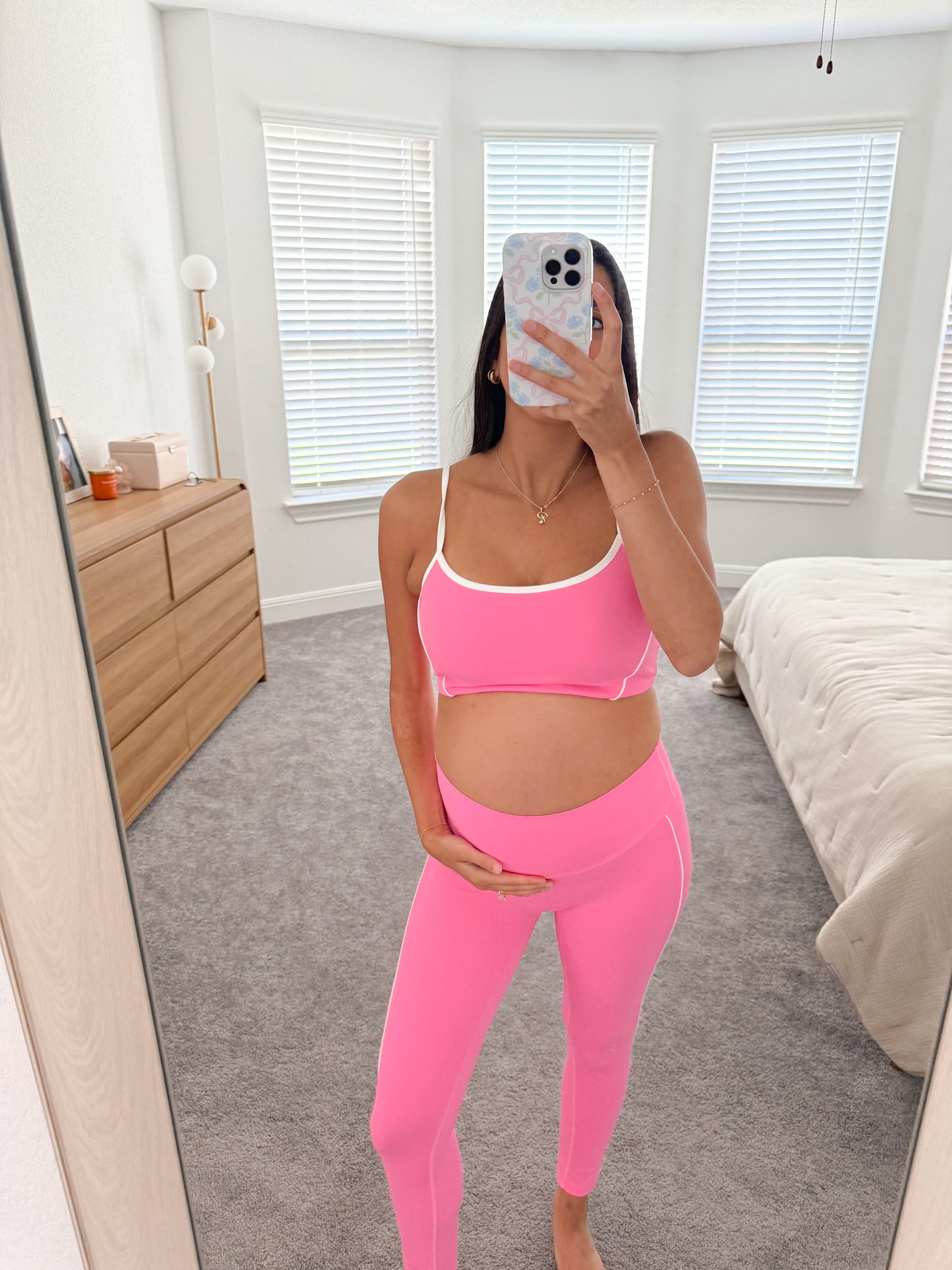 the active essential leggings -PINK