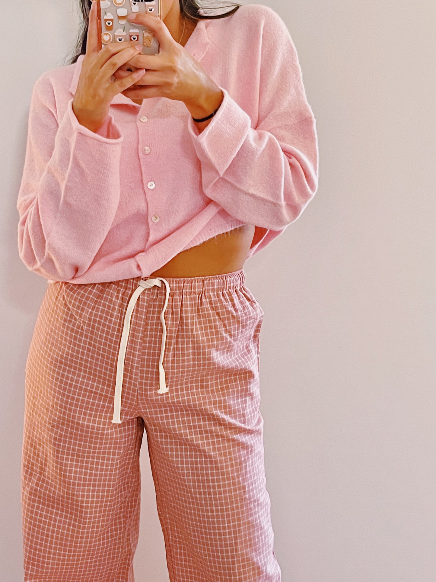 the Lorie cardigan -BABY PINK (PREORDER)