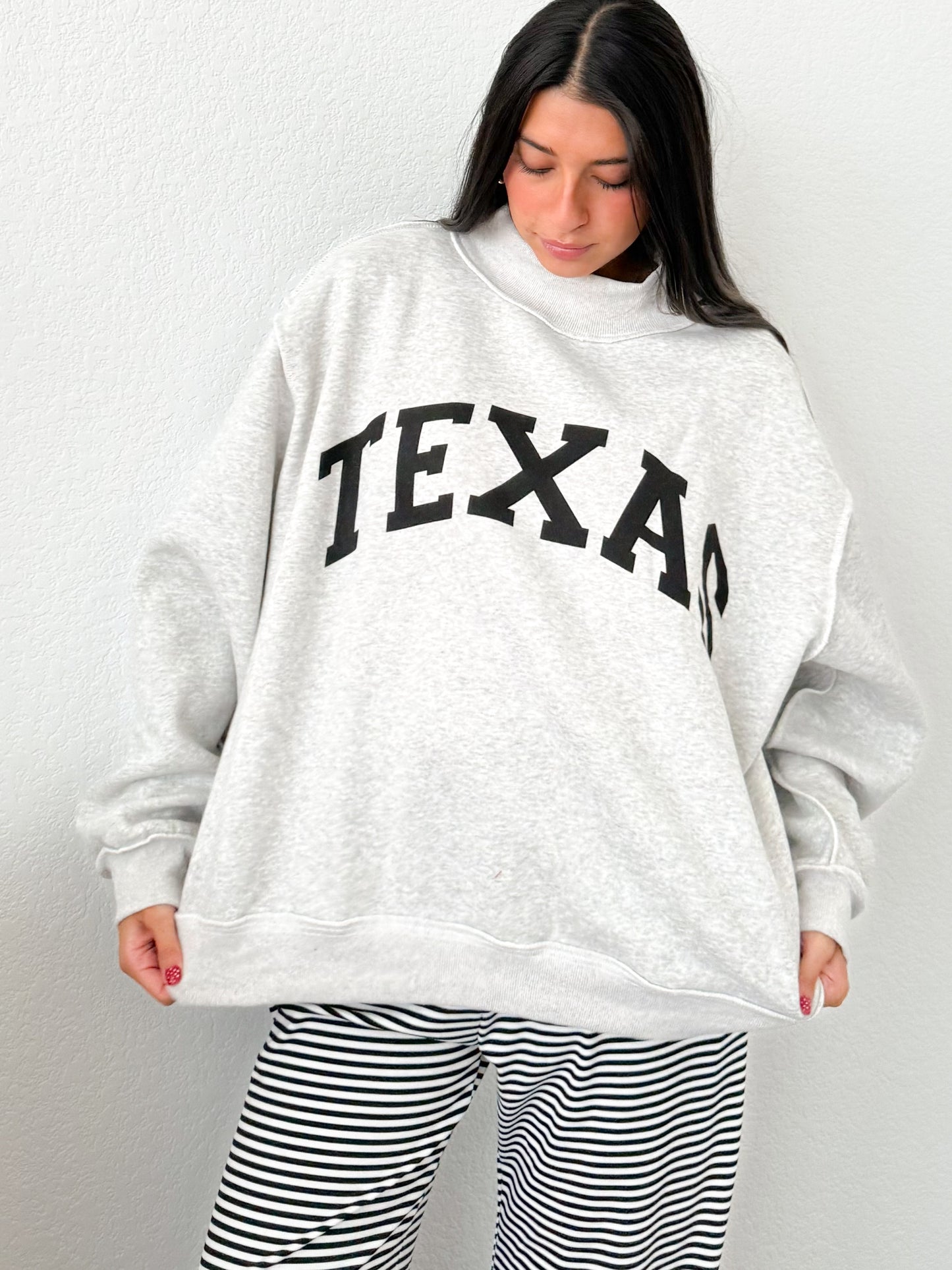 the TX gal mockneck