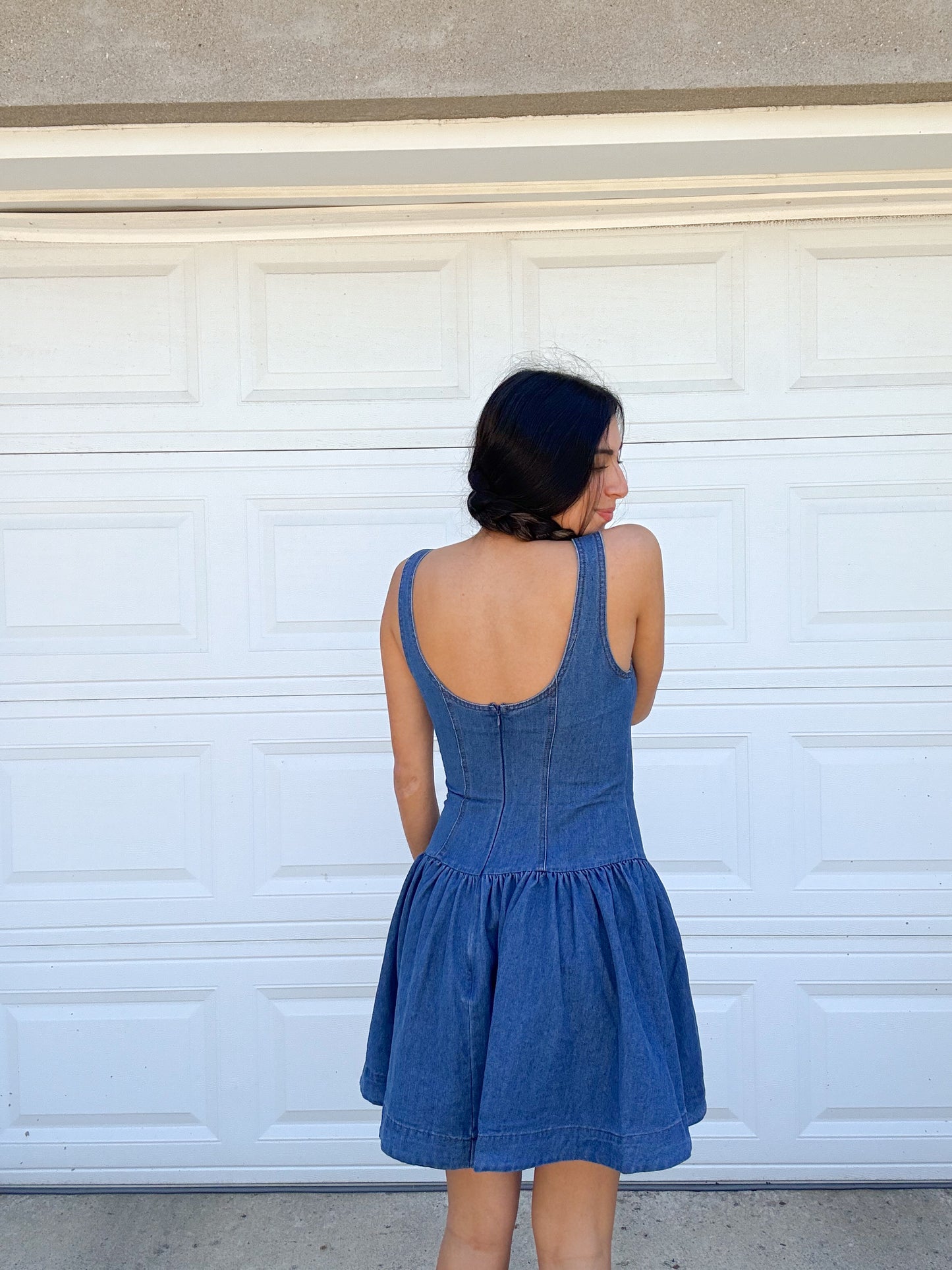 American pie denim dress