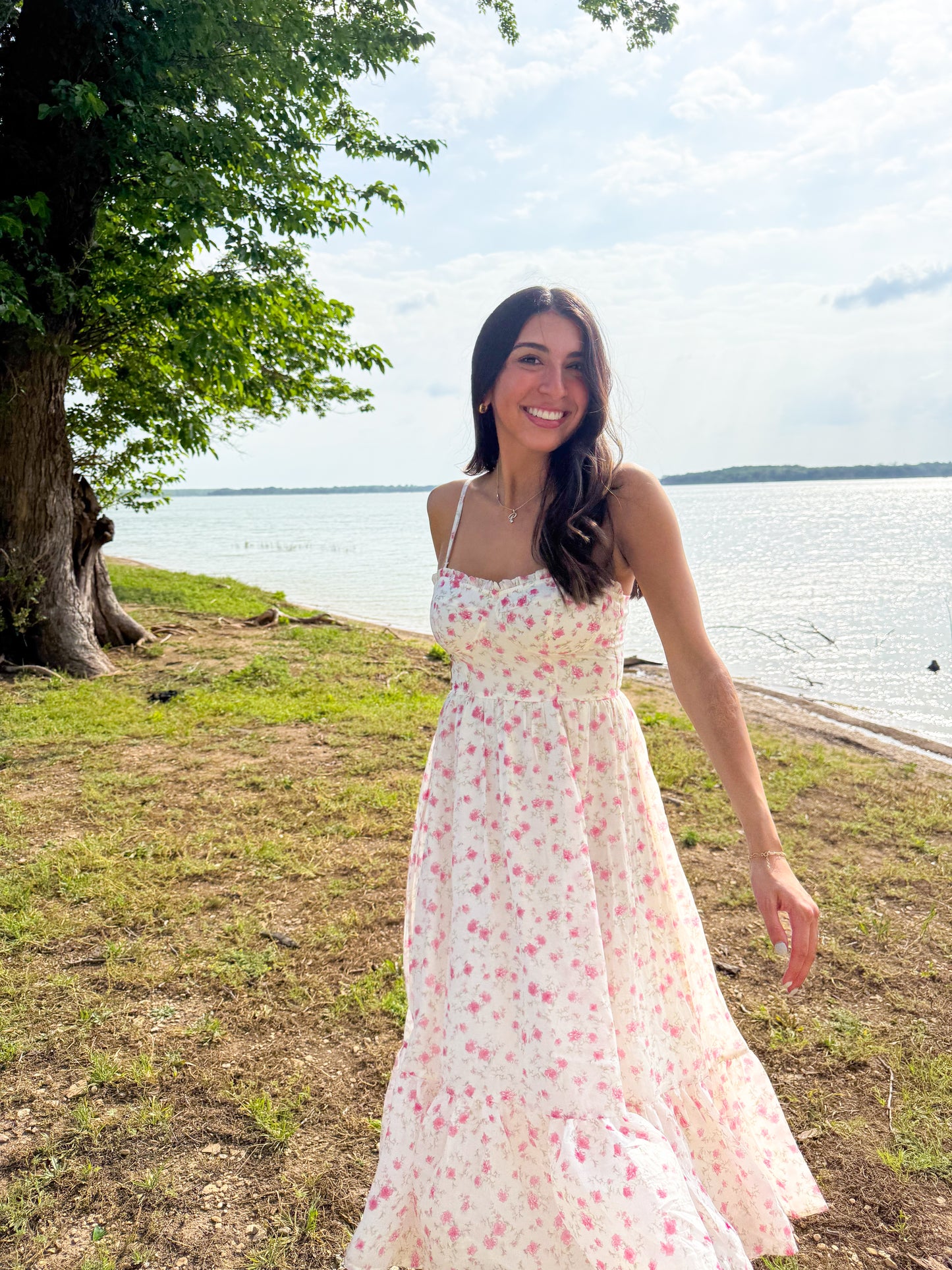 garden fairy midi dress
