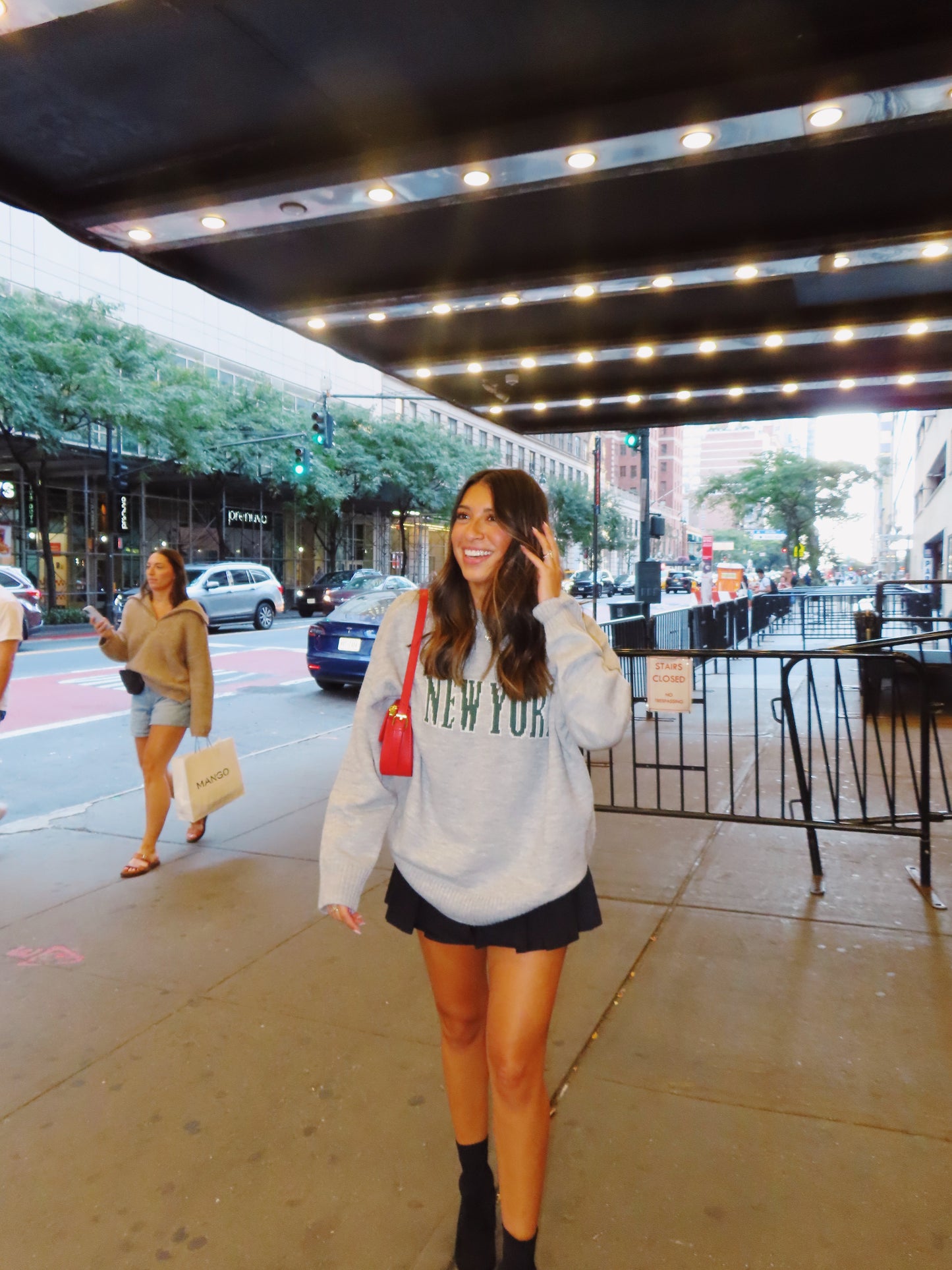 city girl oversized crew