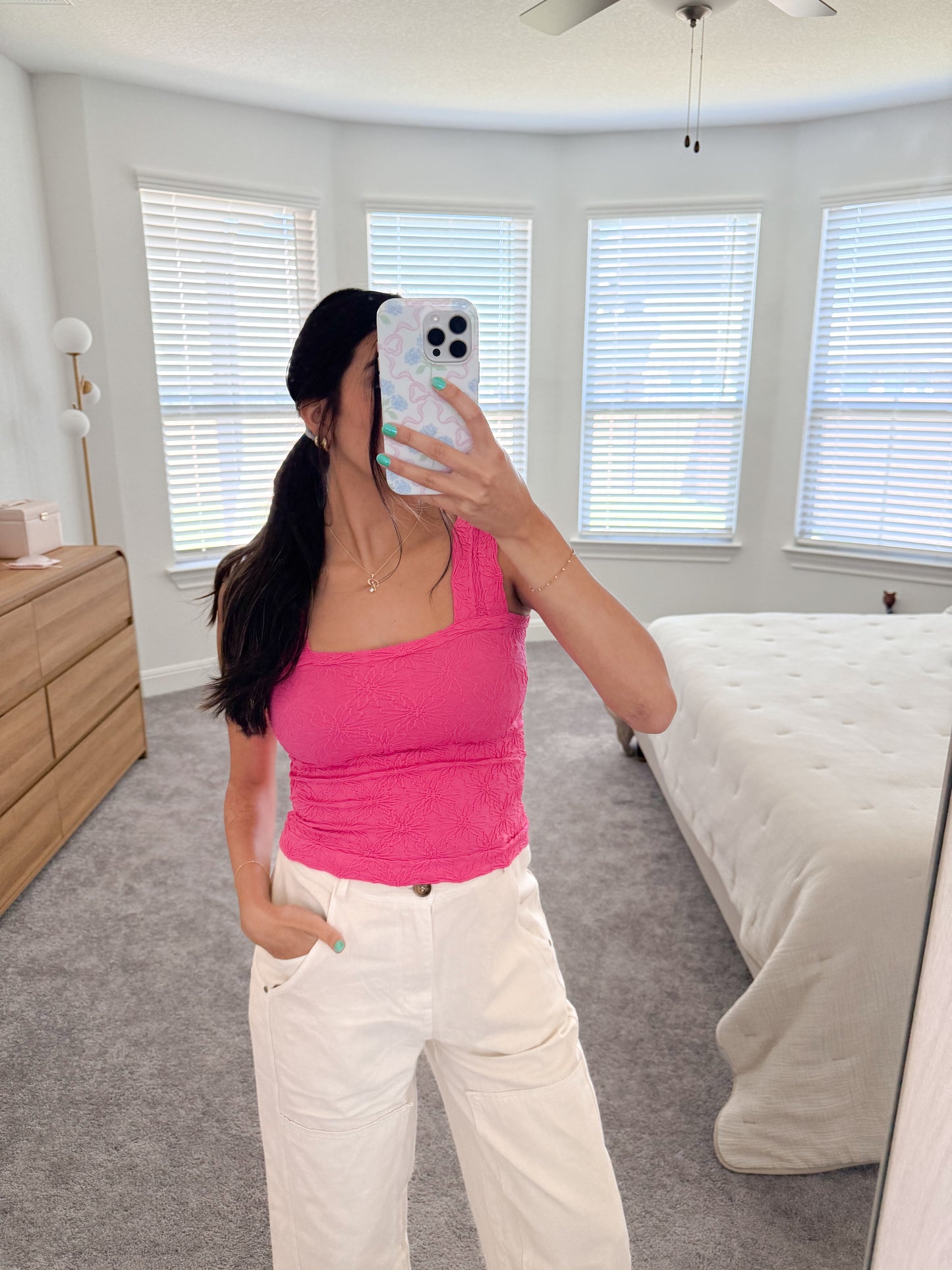 dreamy ivory barrel jeans