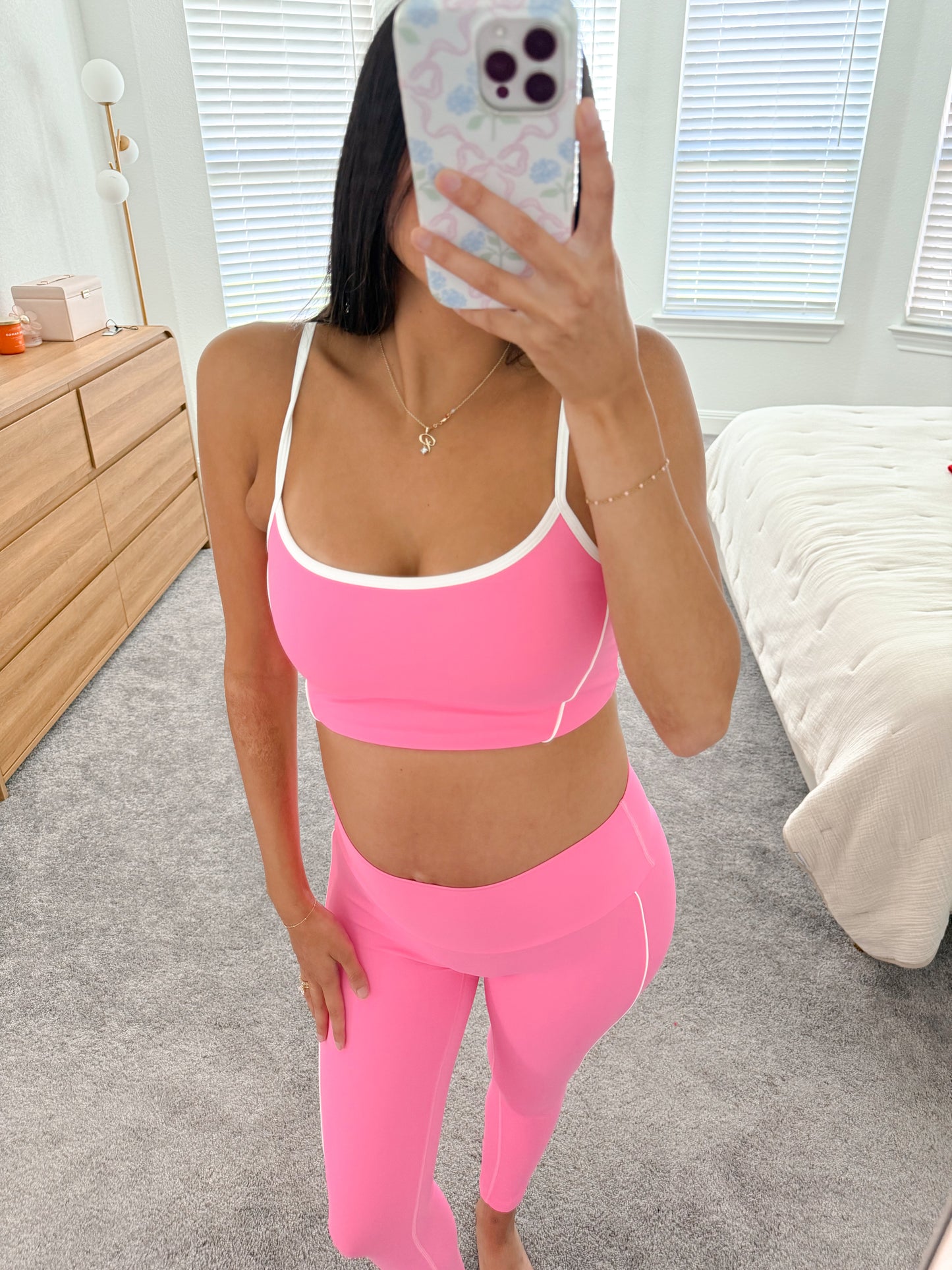 the active essential leggings -PINK