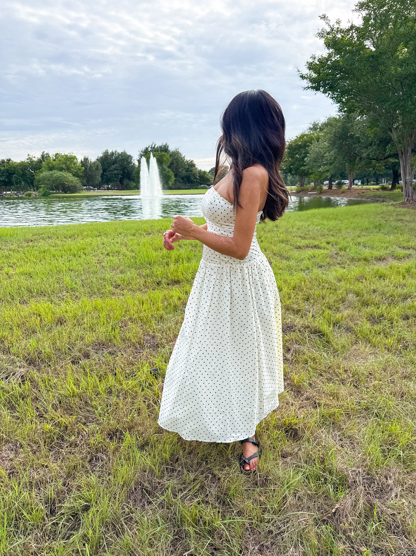 the Dottie maxi dress