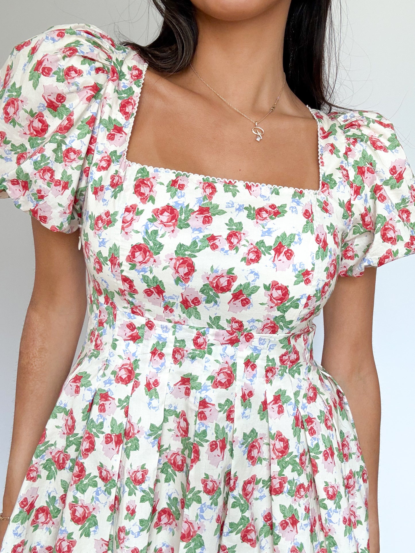 flower fields babydoll dress