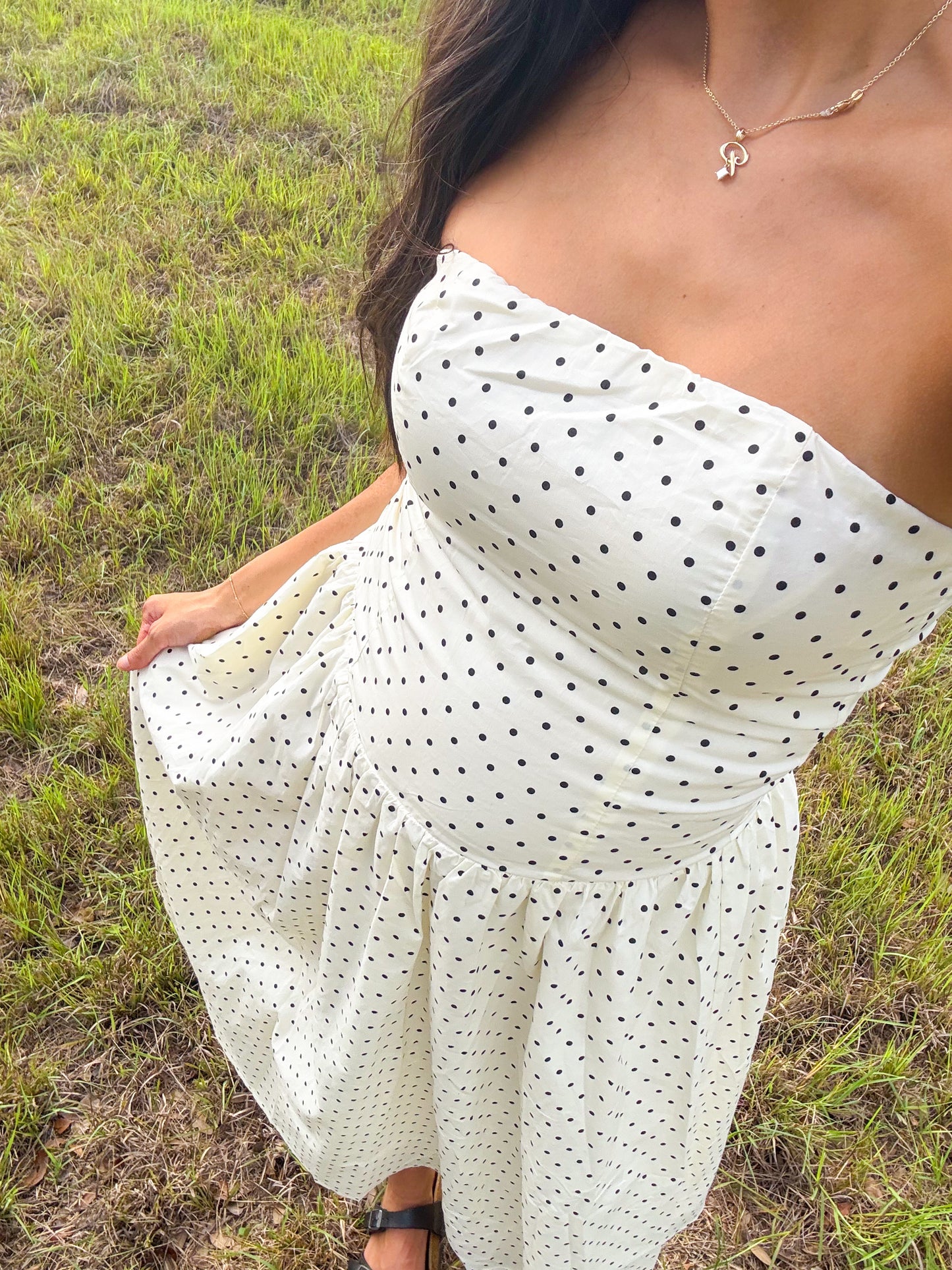 the Dottie maxi dress