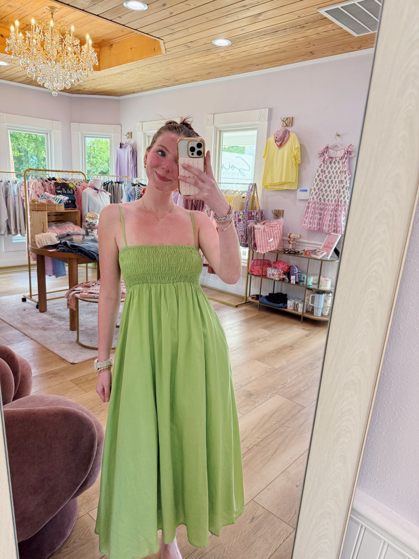 garden maxi dress