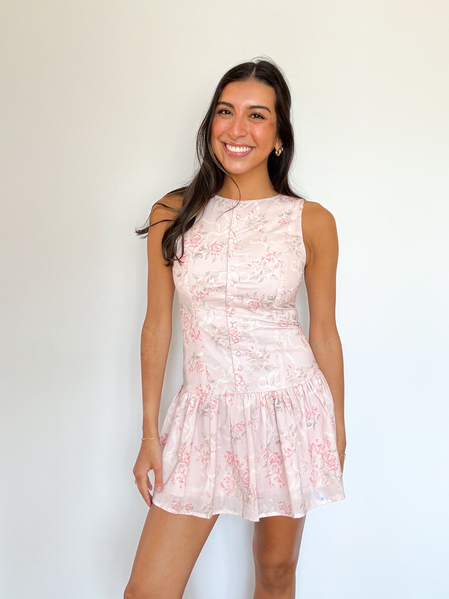 Sunday sweetheart mini dress -PINK