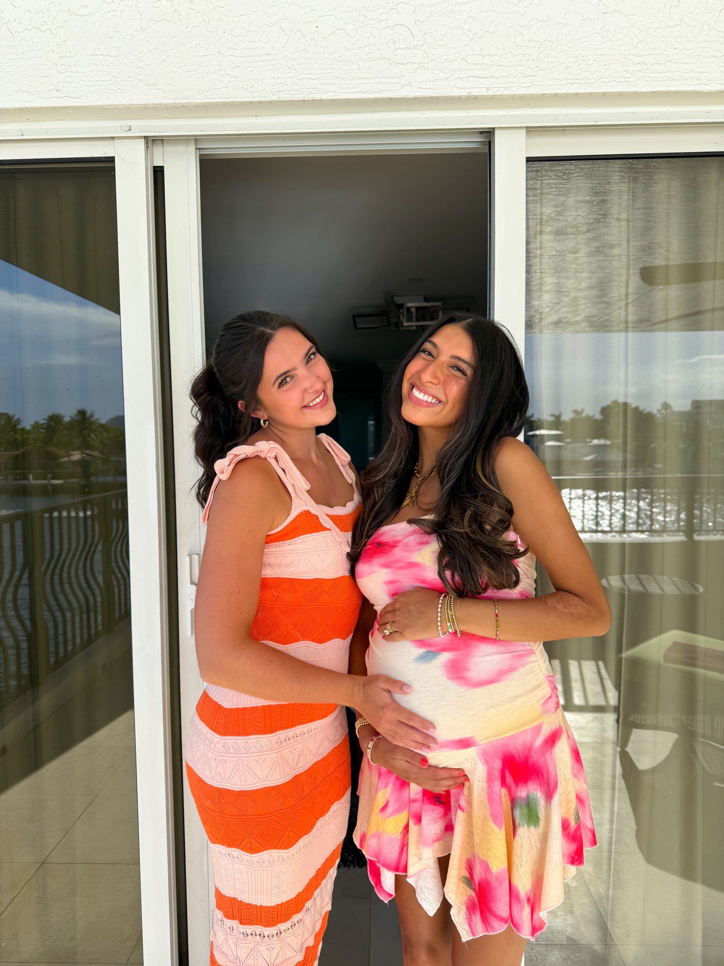 orange dream maxi dress