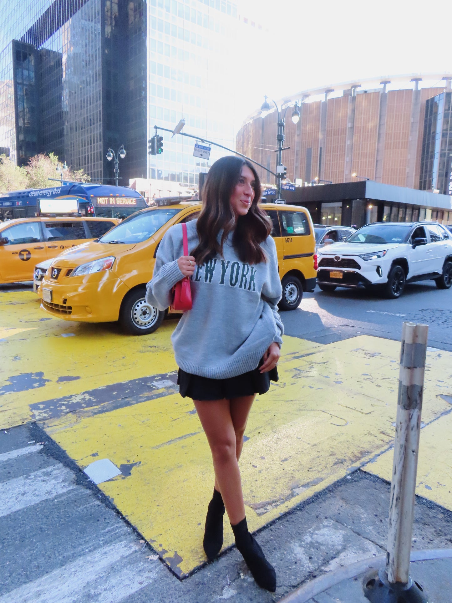 city girl oversized crew