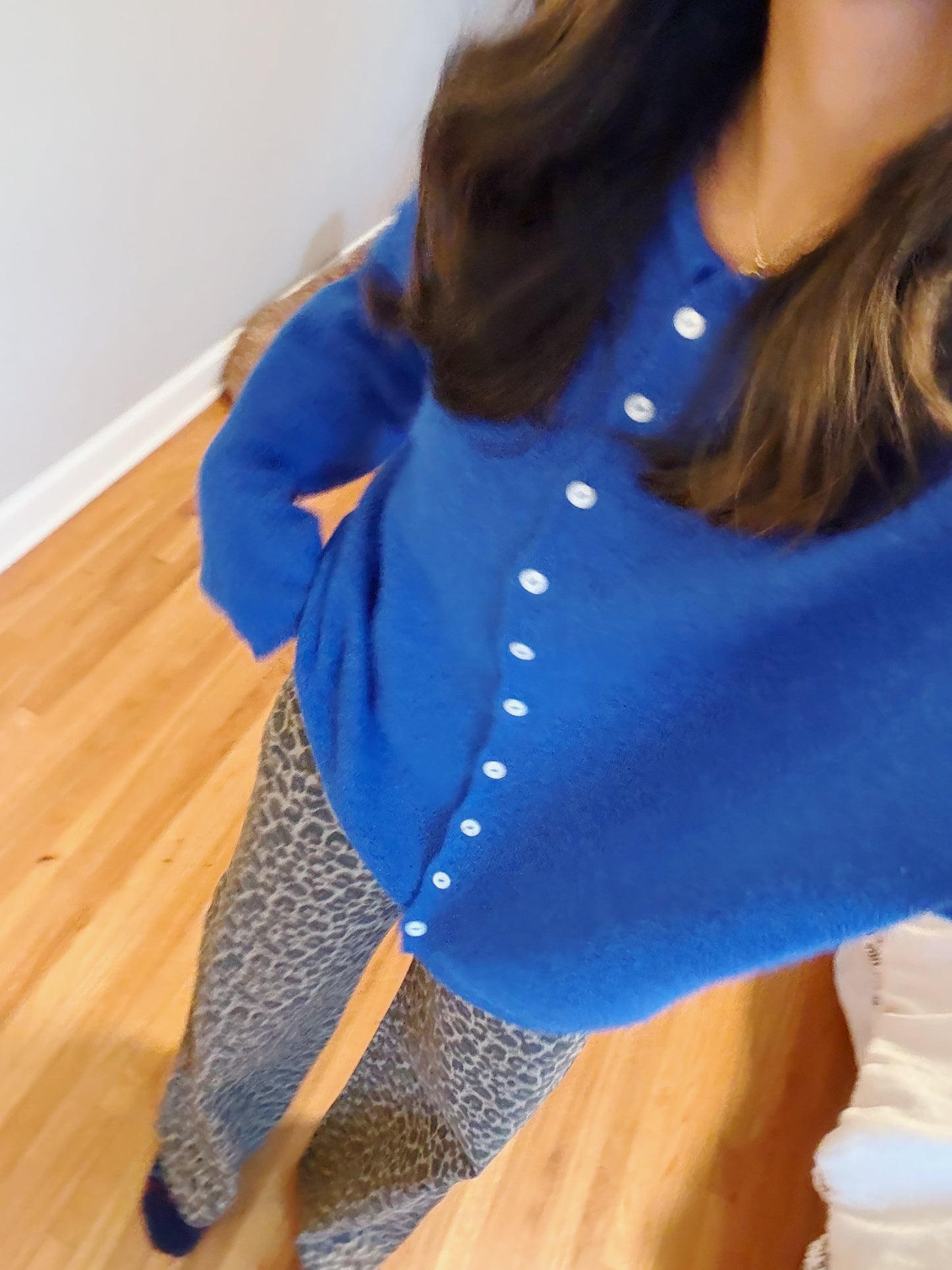 the Lorie cardigan -BLUE (PREORDER)