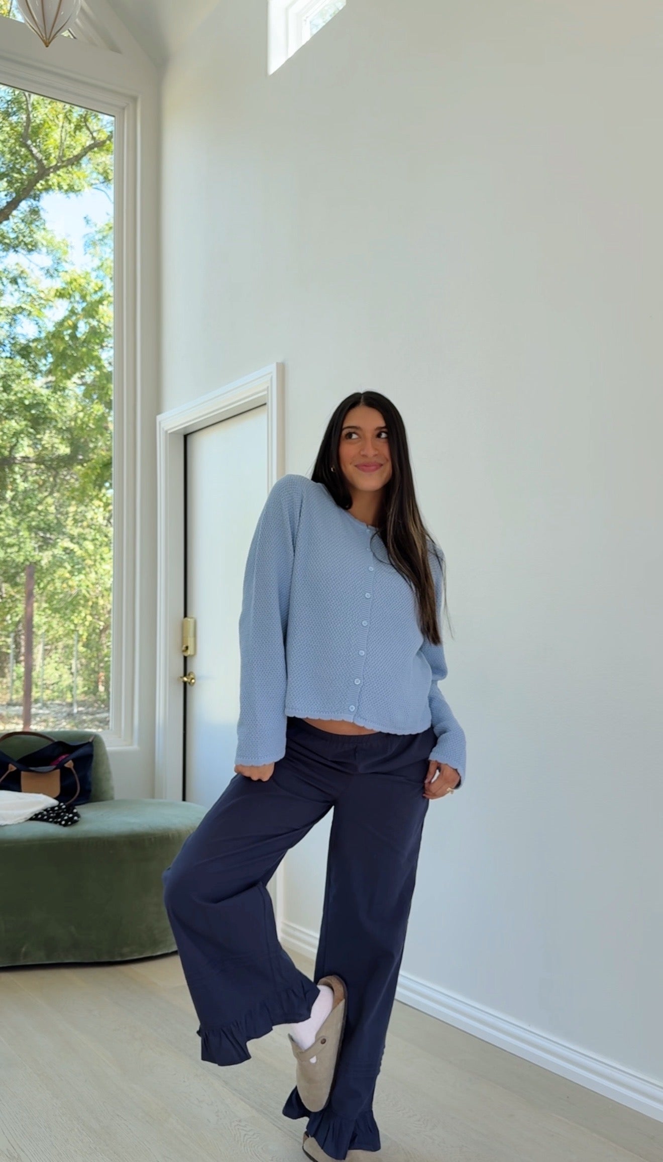 girly ruffle pants