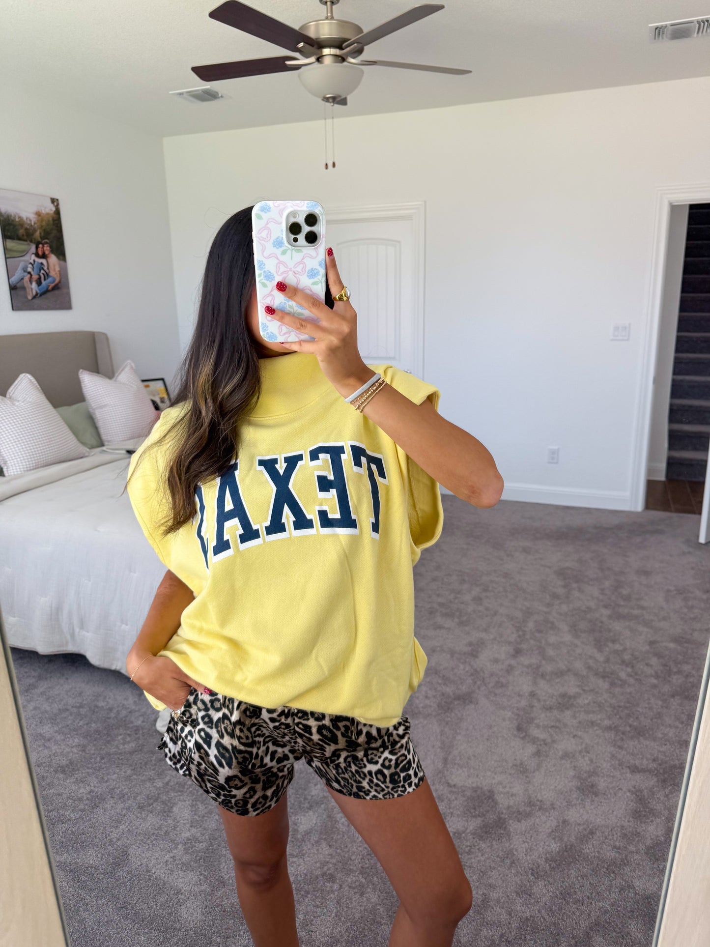 TX forever mockneck