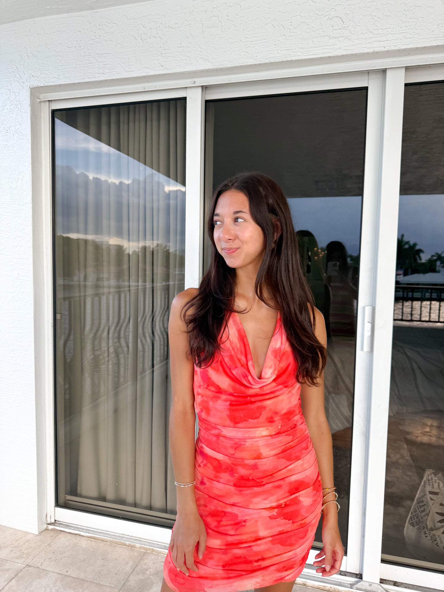 beachy barbie halter dress