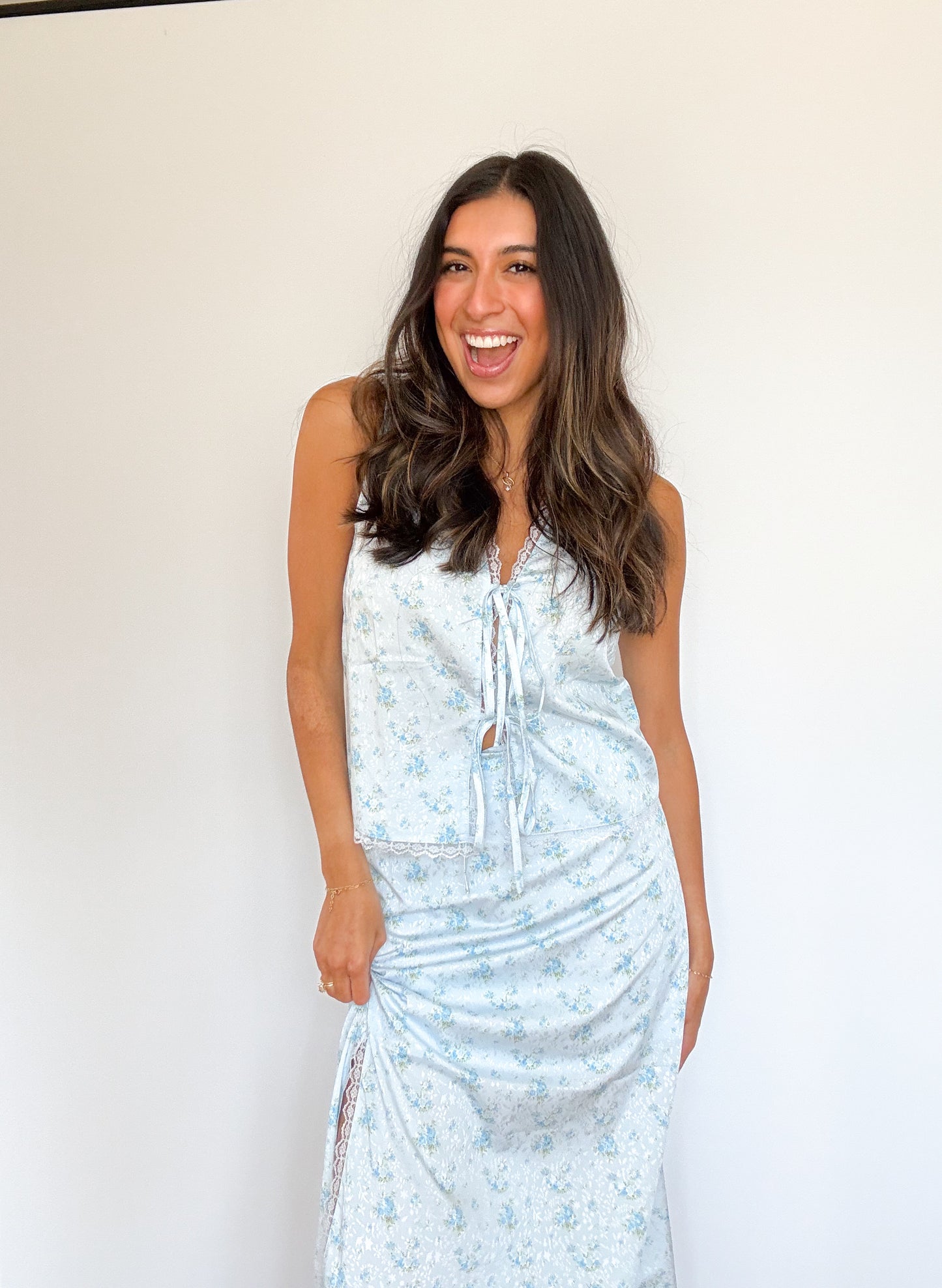 love shack top -BLUE