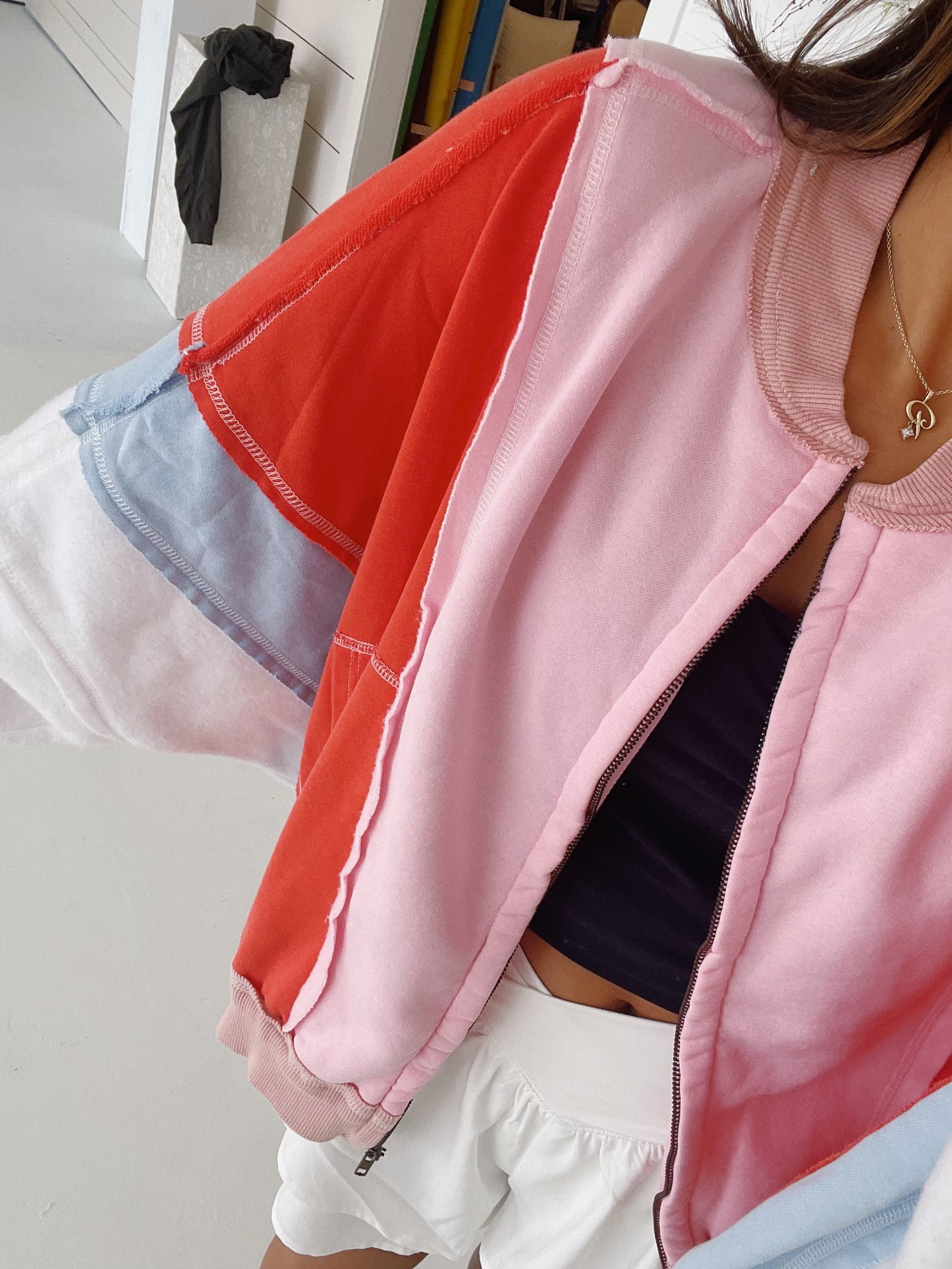 starburst zip up