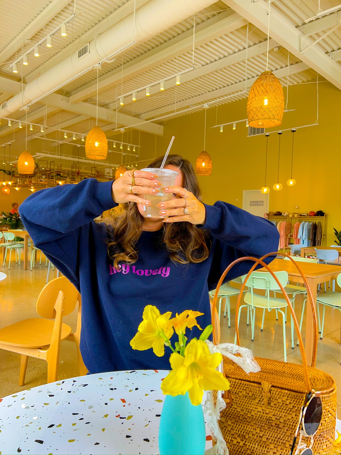 lovely club crewneck