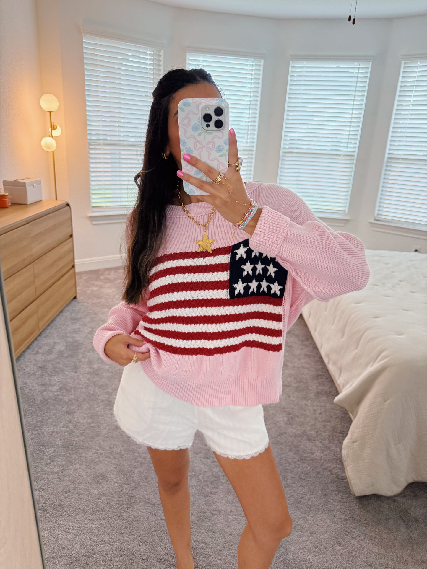 girly lace trim shorts