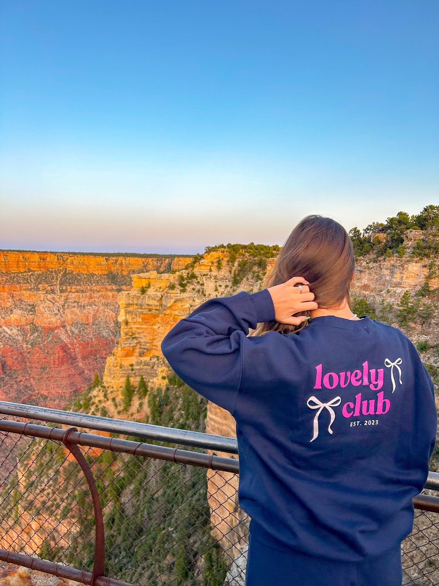 lovely club crewneck