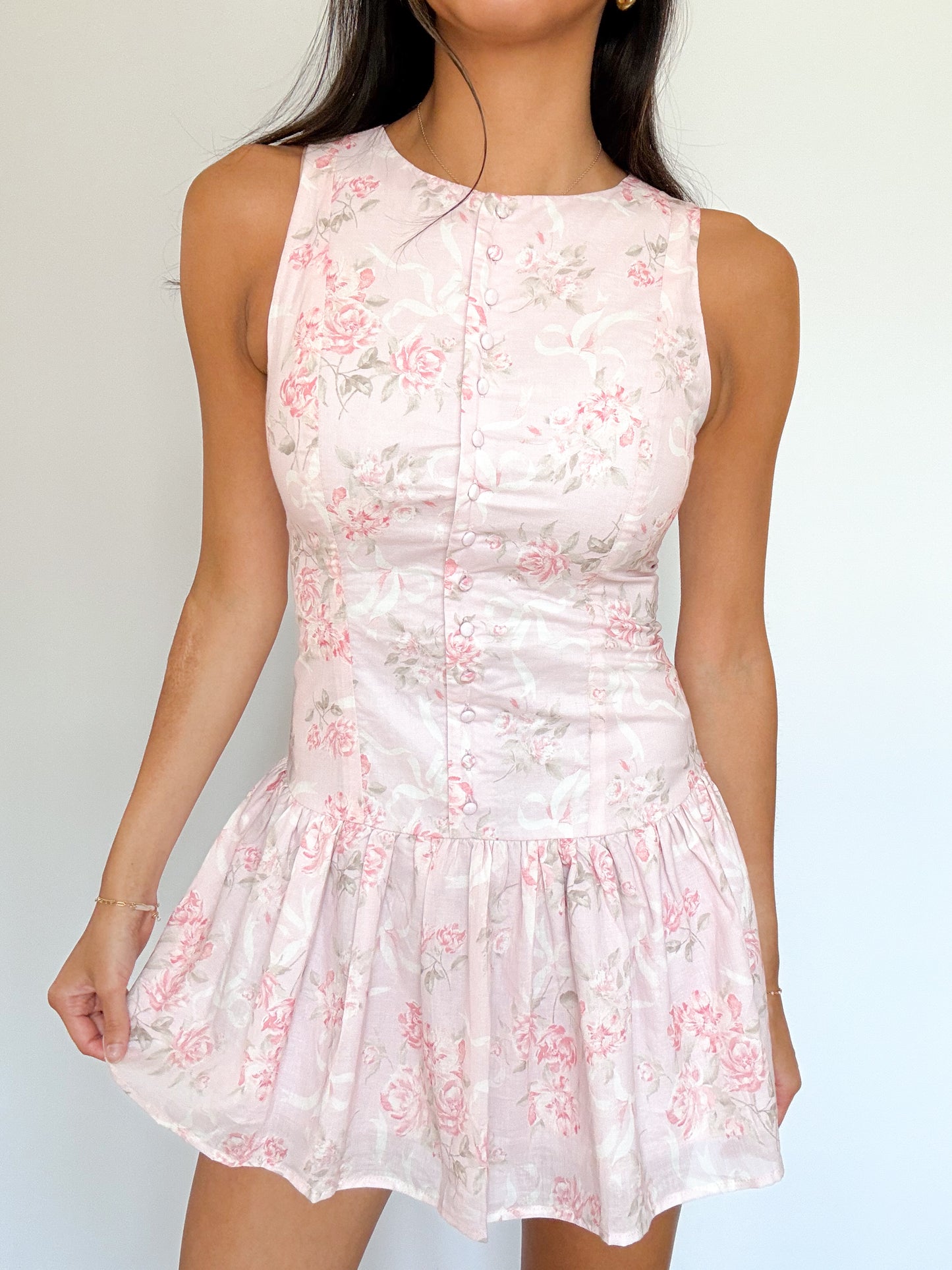 Sunday sweetheart mini dress -PINK