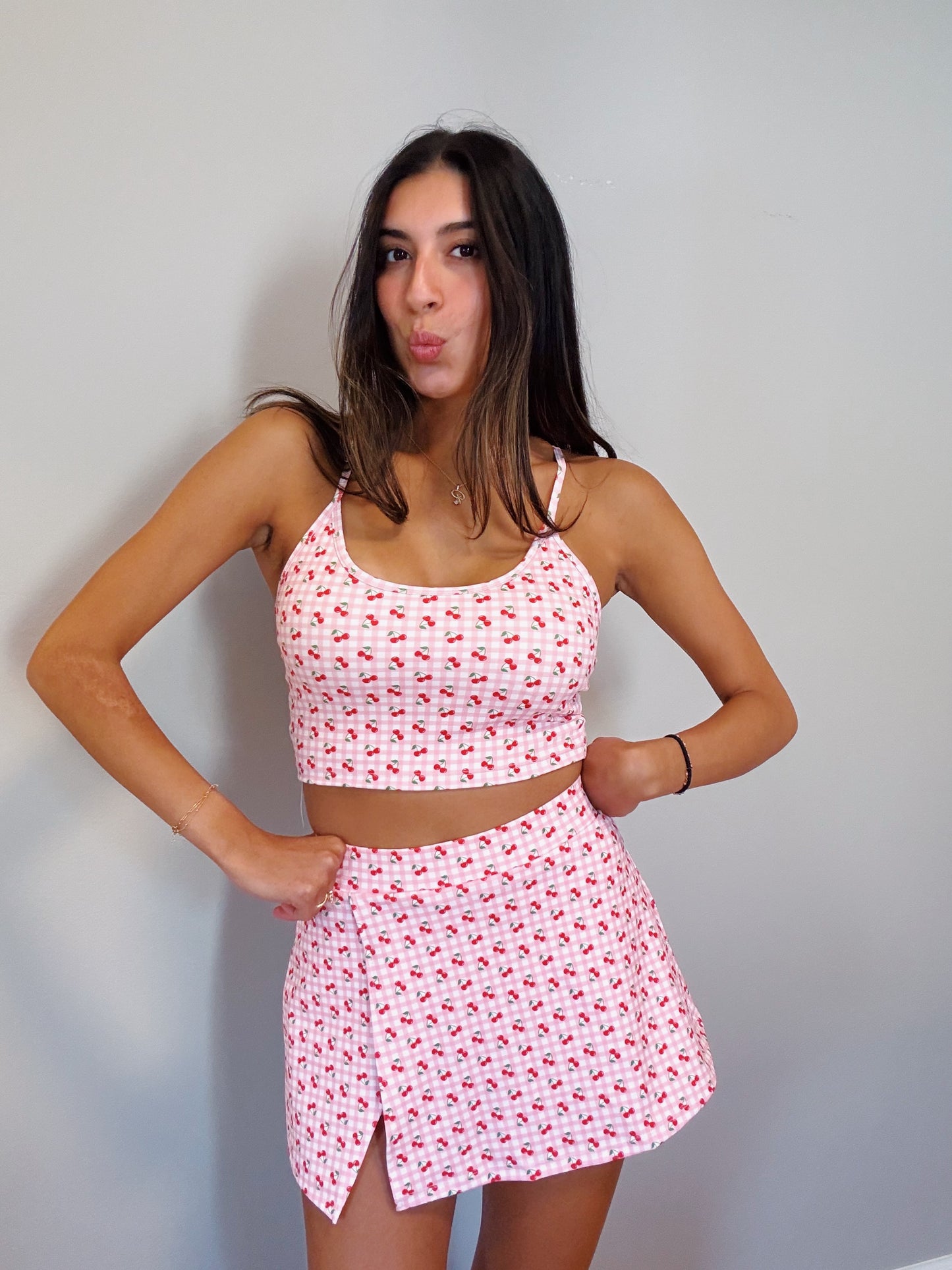 cherry rose tank