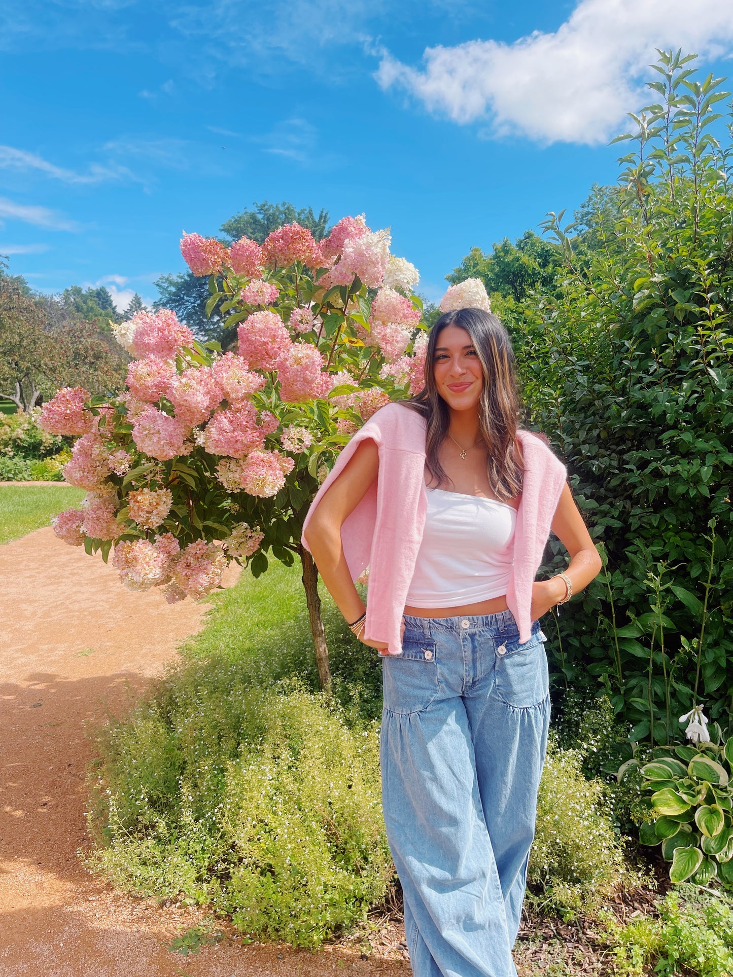 the Lorie cardigan -BABY PINK (PREORDER)