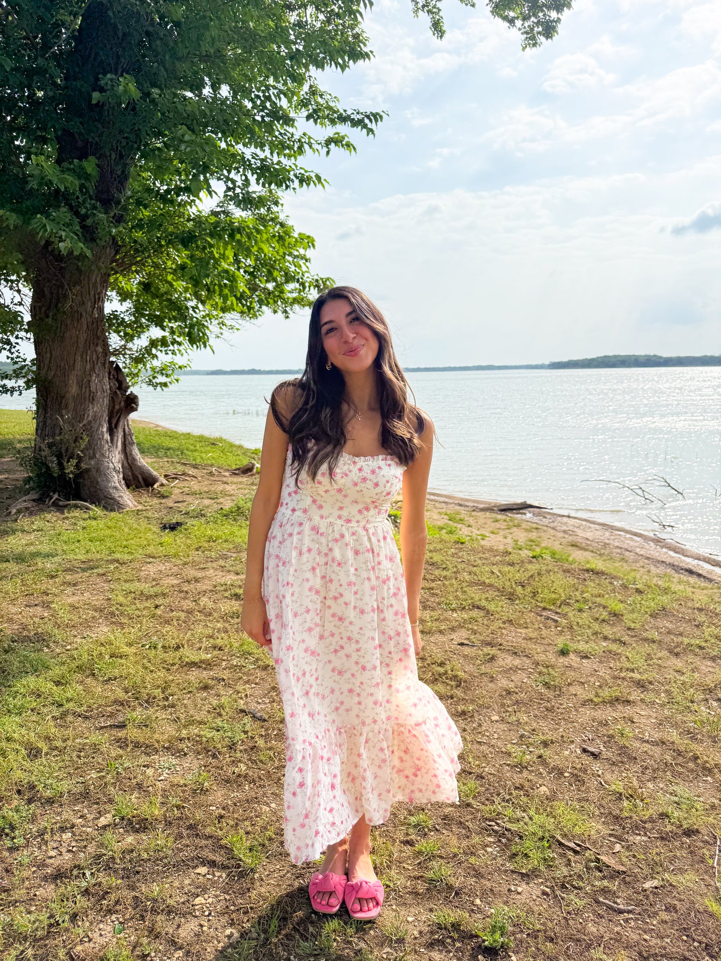 garden fairy midi dress