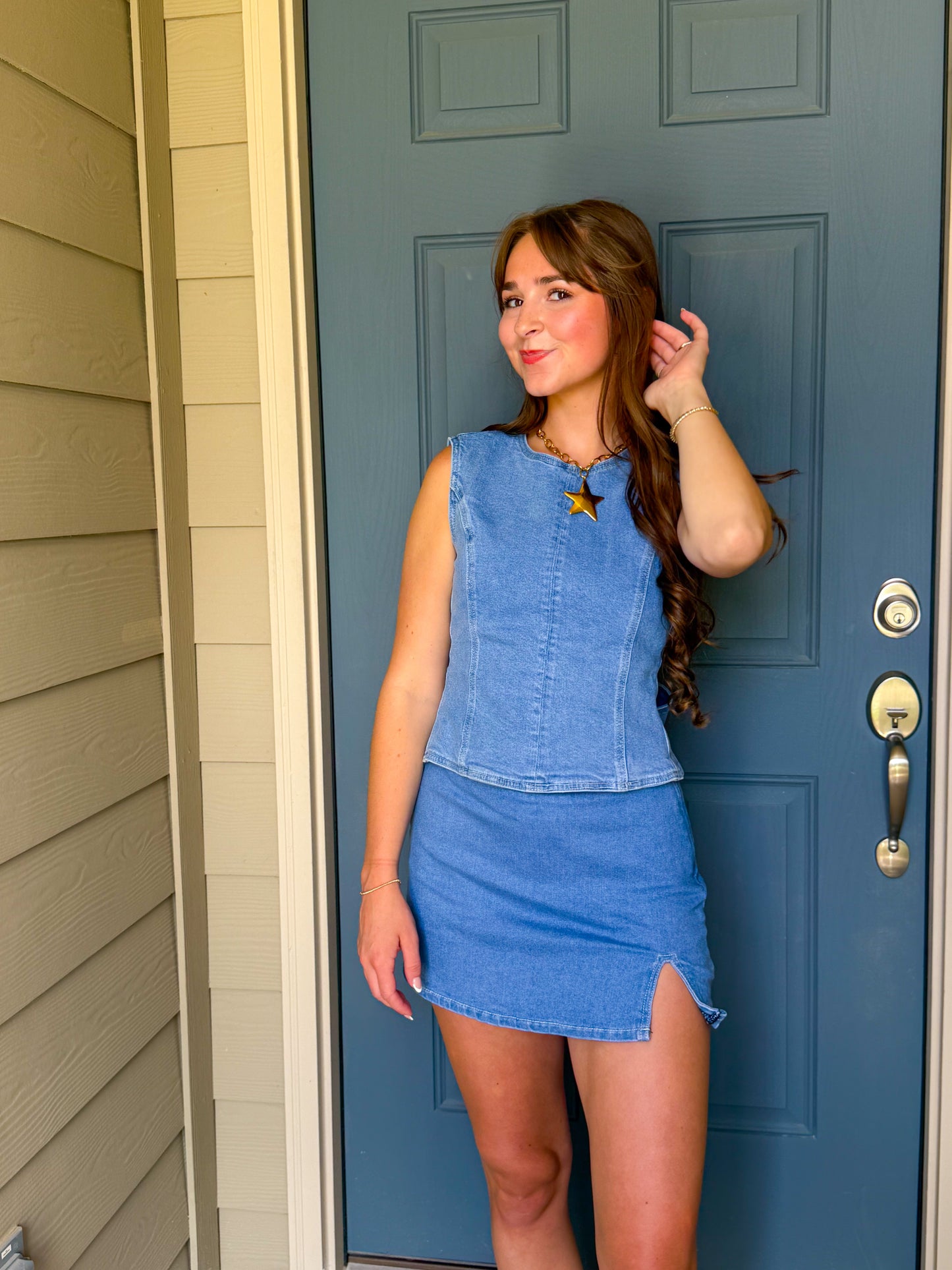 lover denim set