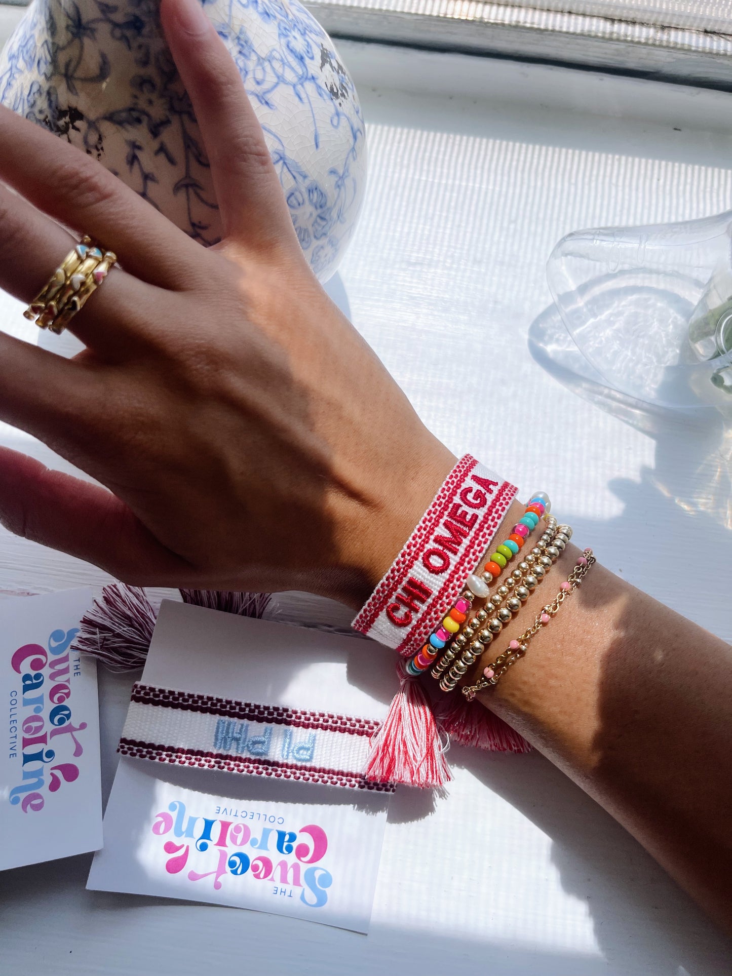 tassel bracelets- CHI O