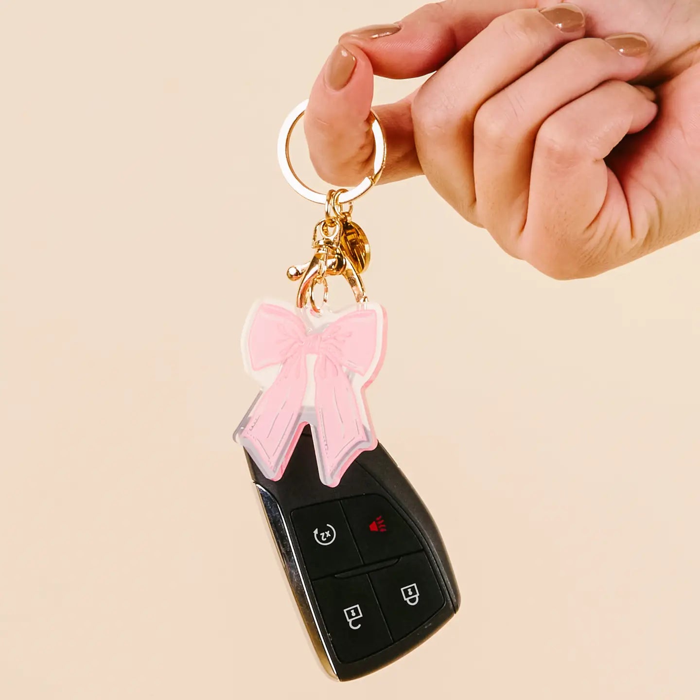 bow keychain
