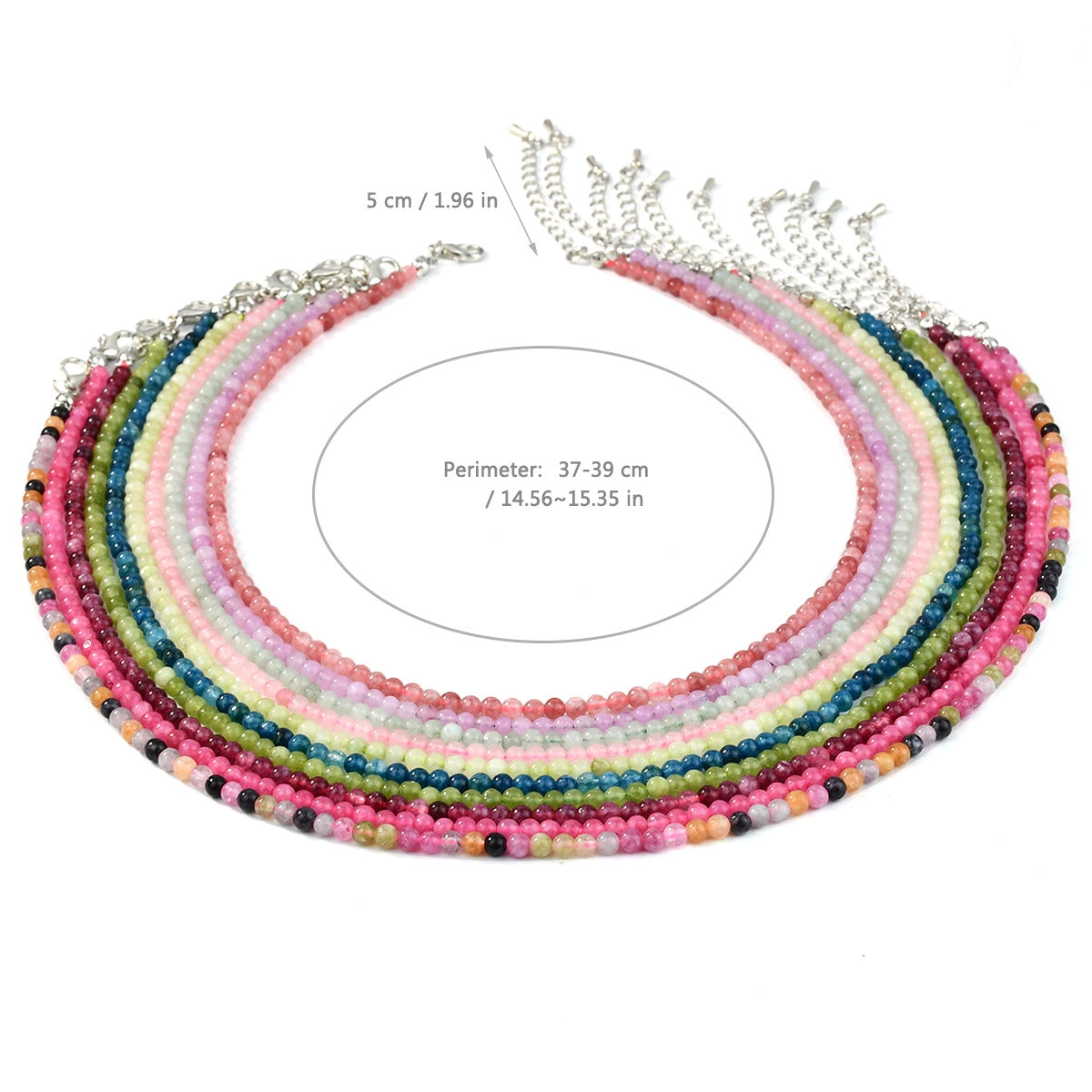 thin beaded necklaces