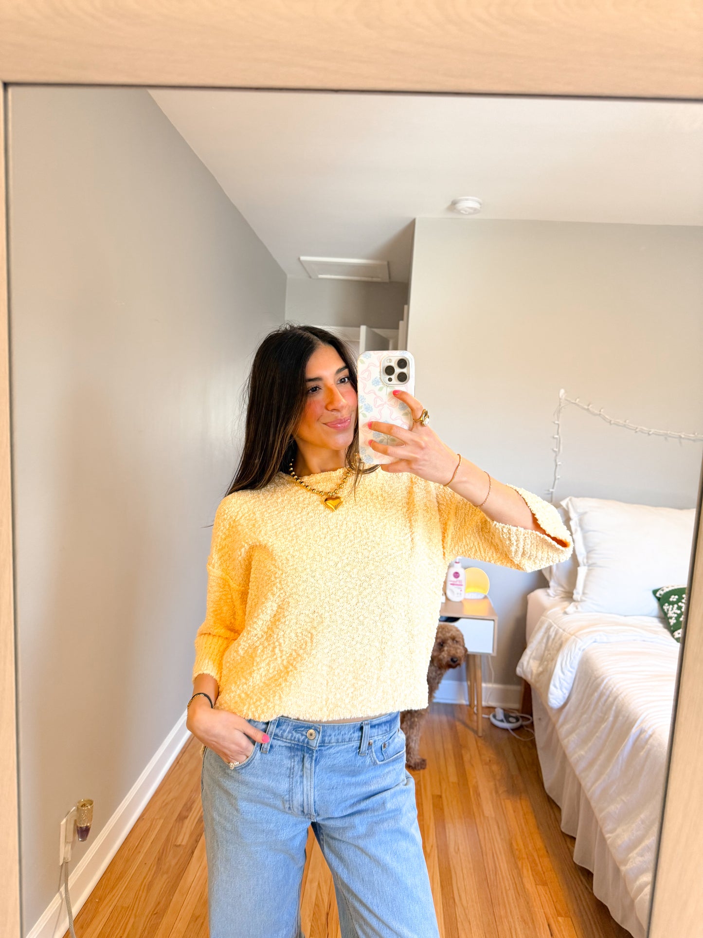 sweet sunshine sweater top