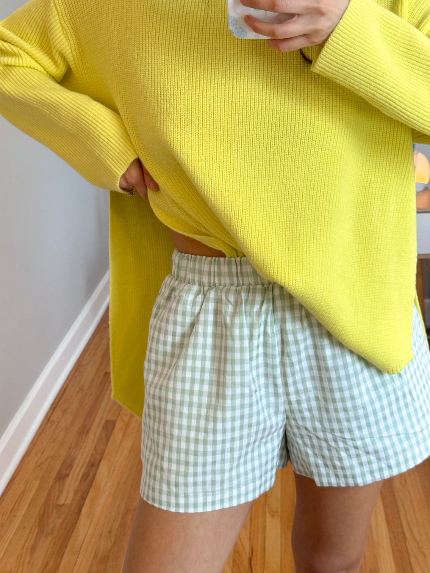 coastal sweater -LEMON