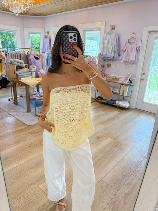 sunshine knit top