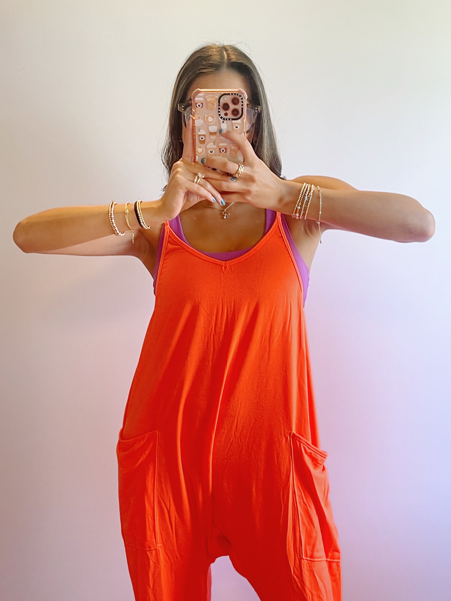 orange dream jumpsuit