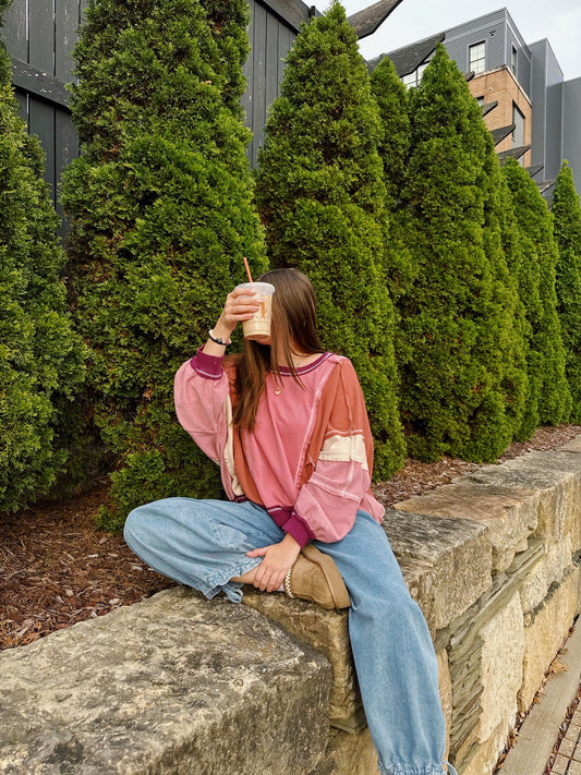 sugar plum pullover