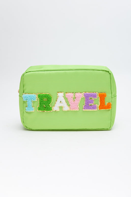 TRAVEL pouch -LIME 1 LEFT
